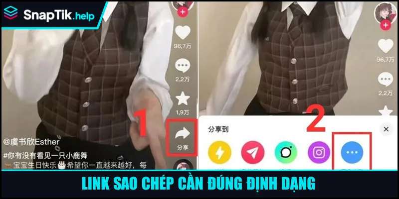 Link sao chép cần đúng định dạng Link sao chép cần đúng định dạng